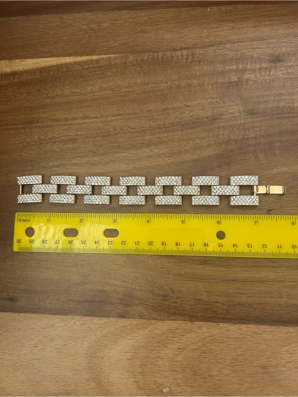 Mango Gold Pave Link Bracelet - Picture 6 of 7